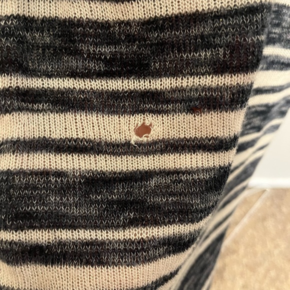 Navy and white stripes - Picture 2 of 3